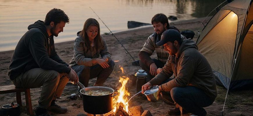 Ночная рыбалка и особенности отдыха у воды